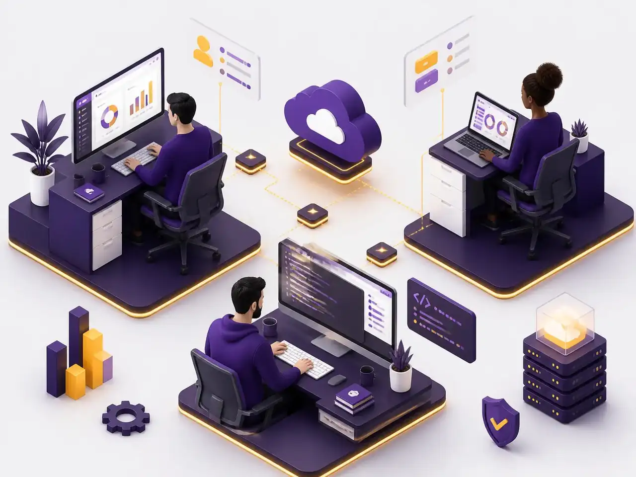 Hire certified Salesforce developers for enterprise CRM solutions