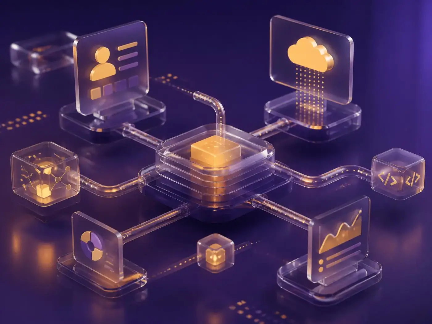 Salesforce integration and implementation services illustration
